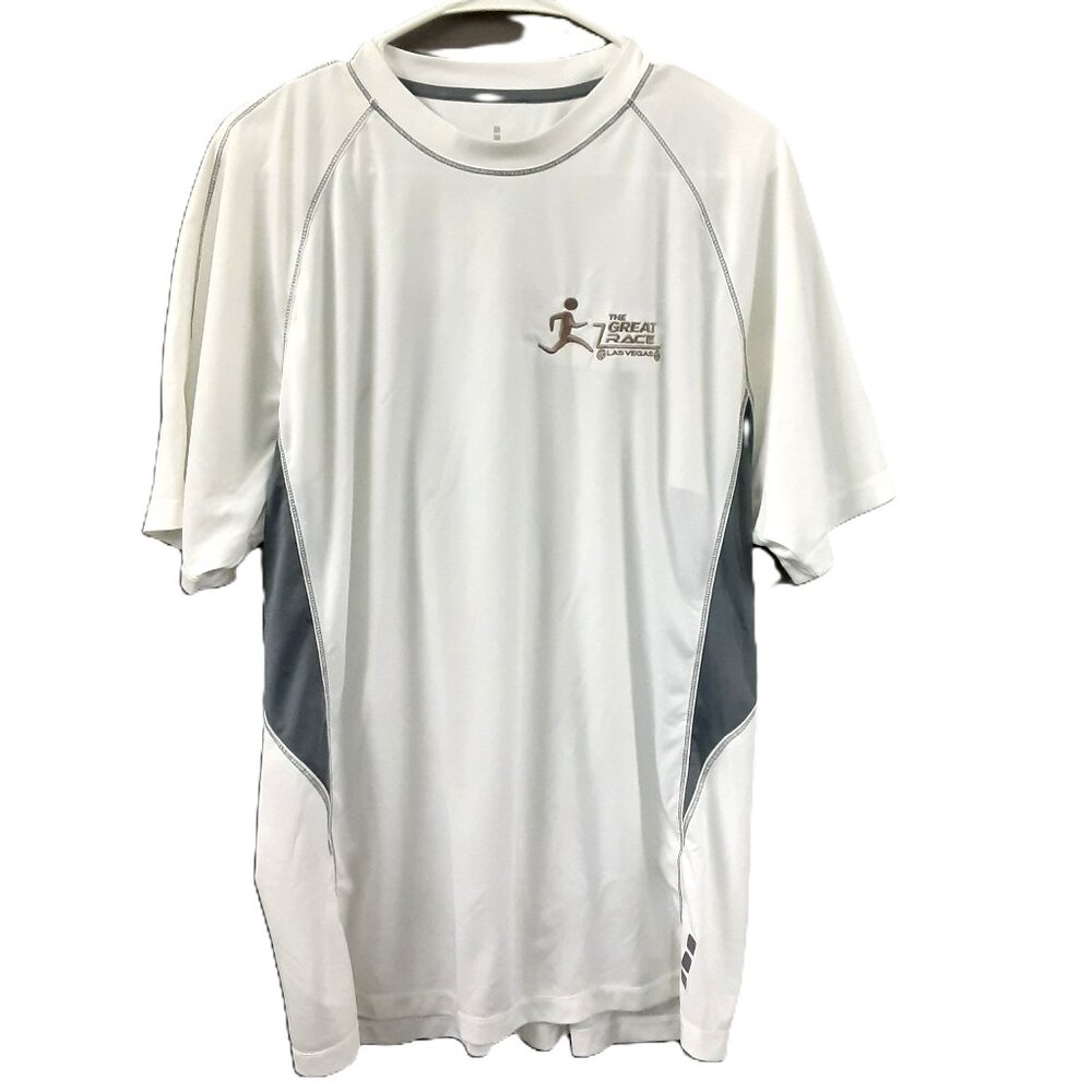 Elevate Men's Athletic Wear Shirt Size Large The Great Race Las Vegas, Spot